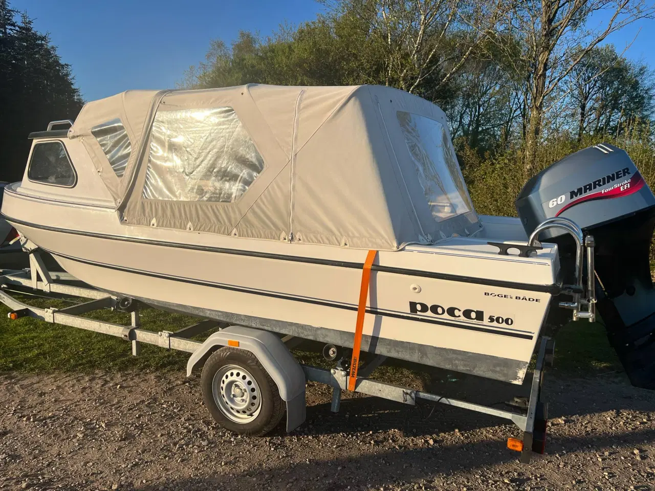 Billede 5 - 16 fod POCA båd med 60hk motor og bådtrailer