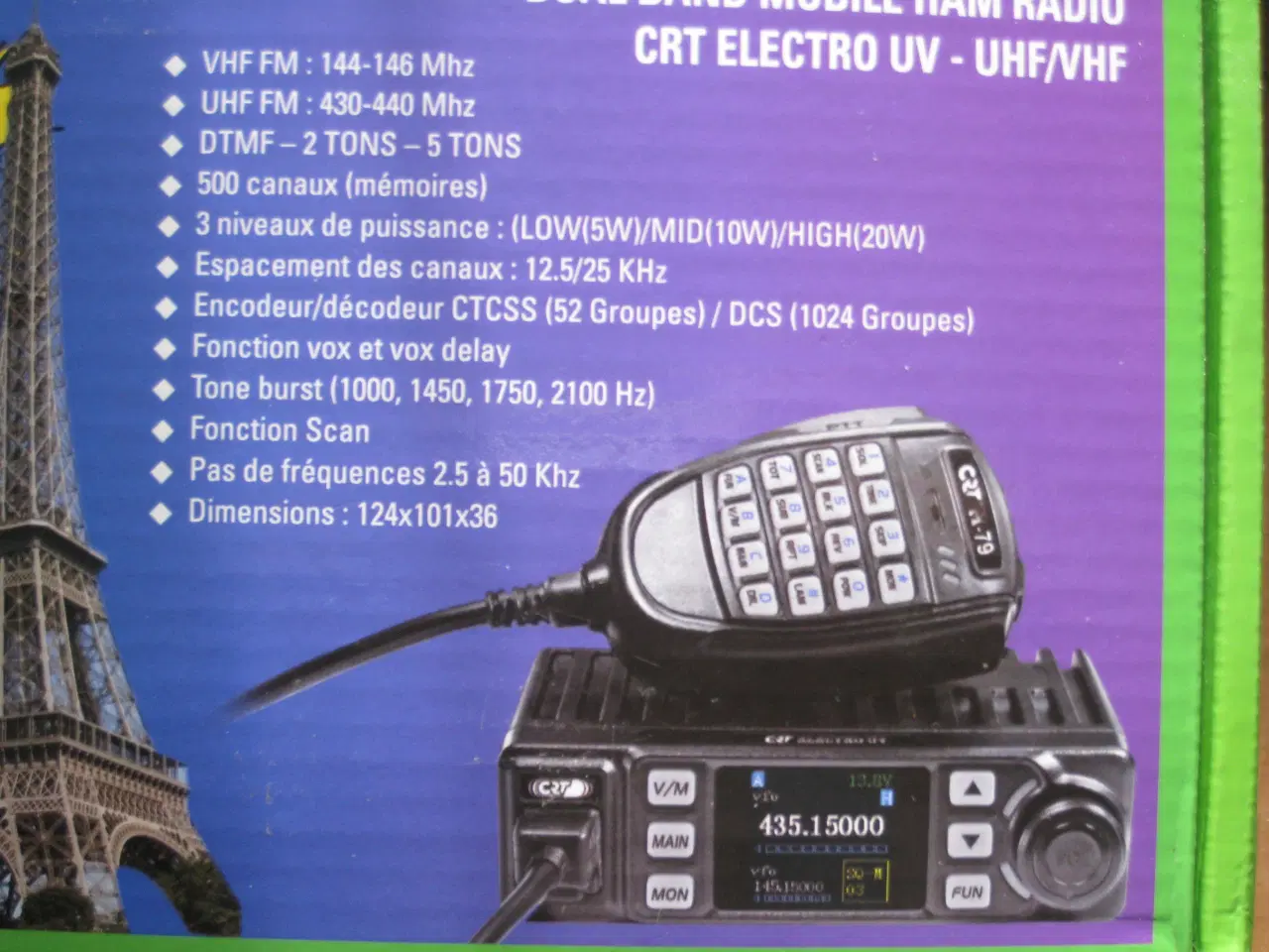 Billede 1 - VHF/UHF-radio  (Amatørradio)