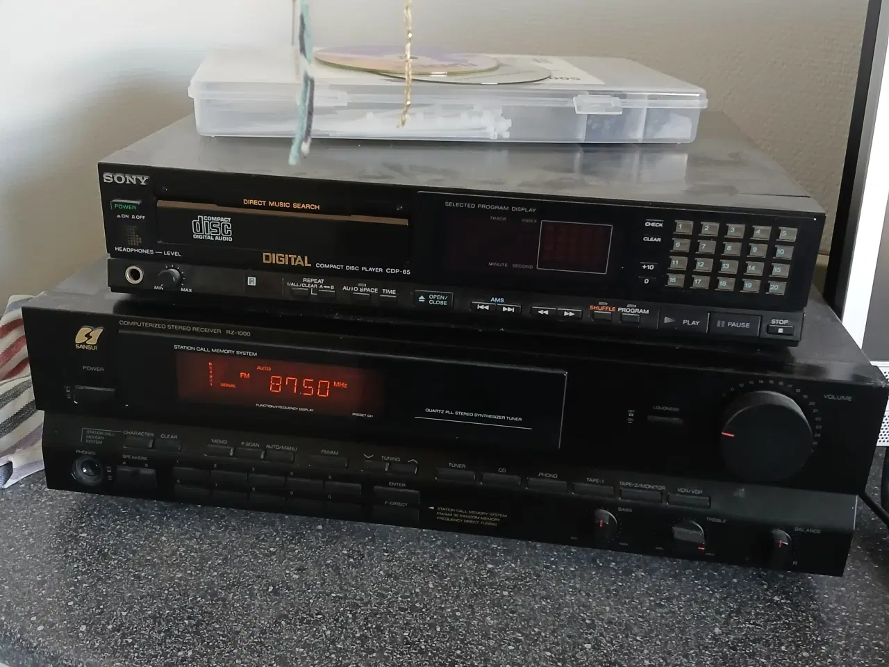 Billede 1 - SANSUI RECEIVER RZ 1000