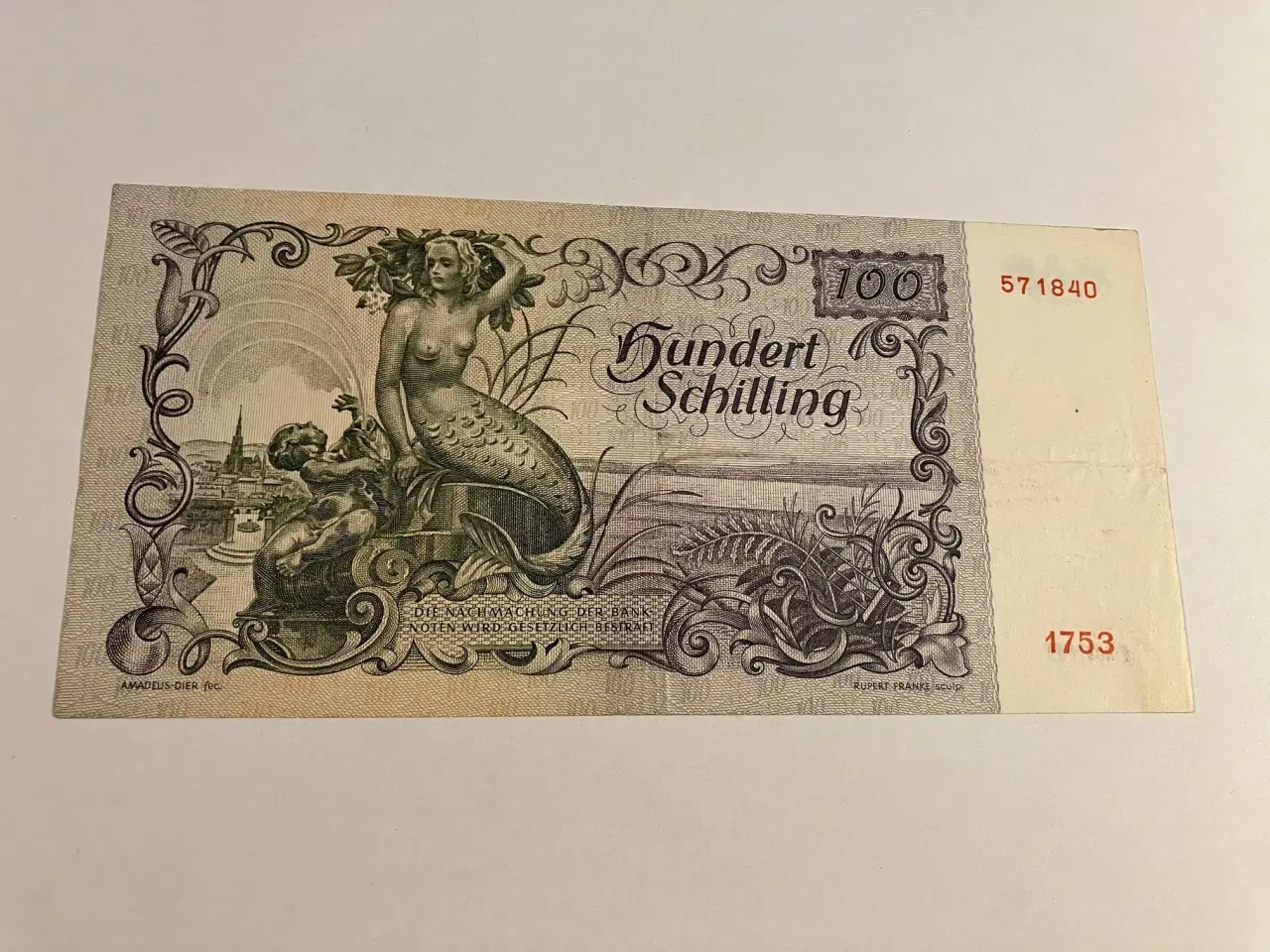 Billede 2 - 100 Schilling Austria 1949