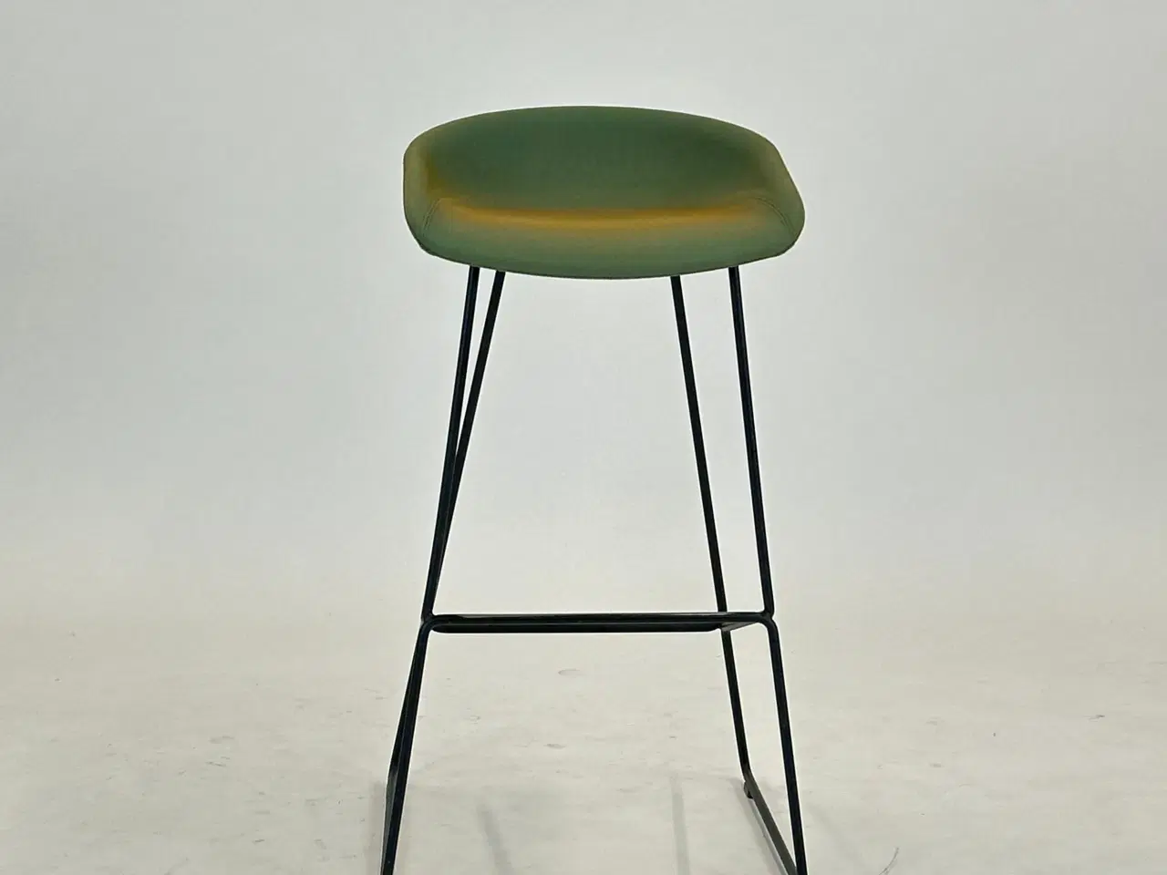 Billede 3 - HAY About A Stool - AAS 38 Barstol Grøn/Gul