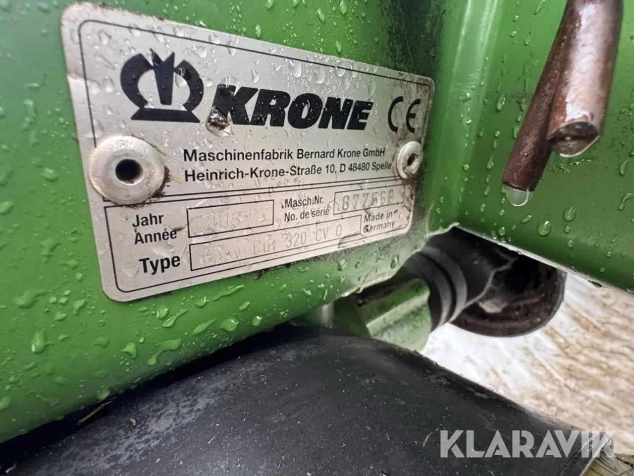 Billede 4 - Slåmaskine Krone Easy Cut 320 CV 0