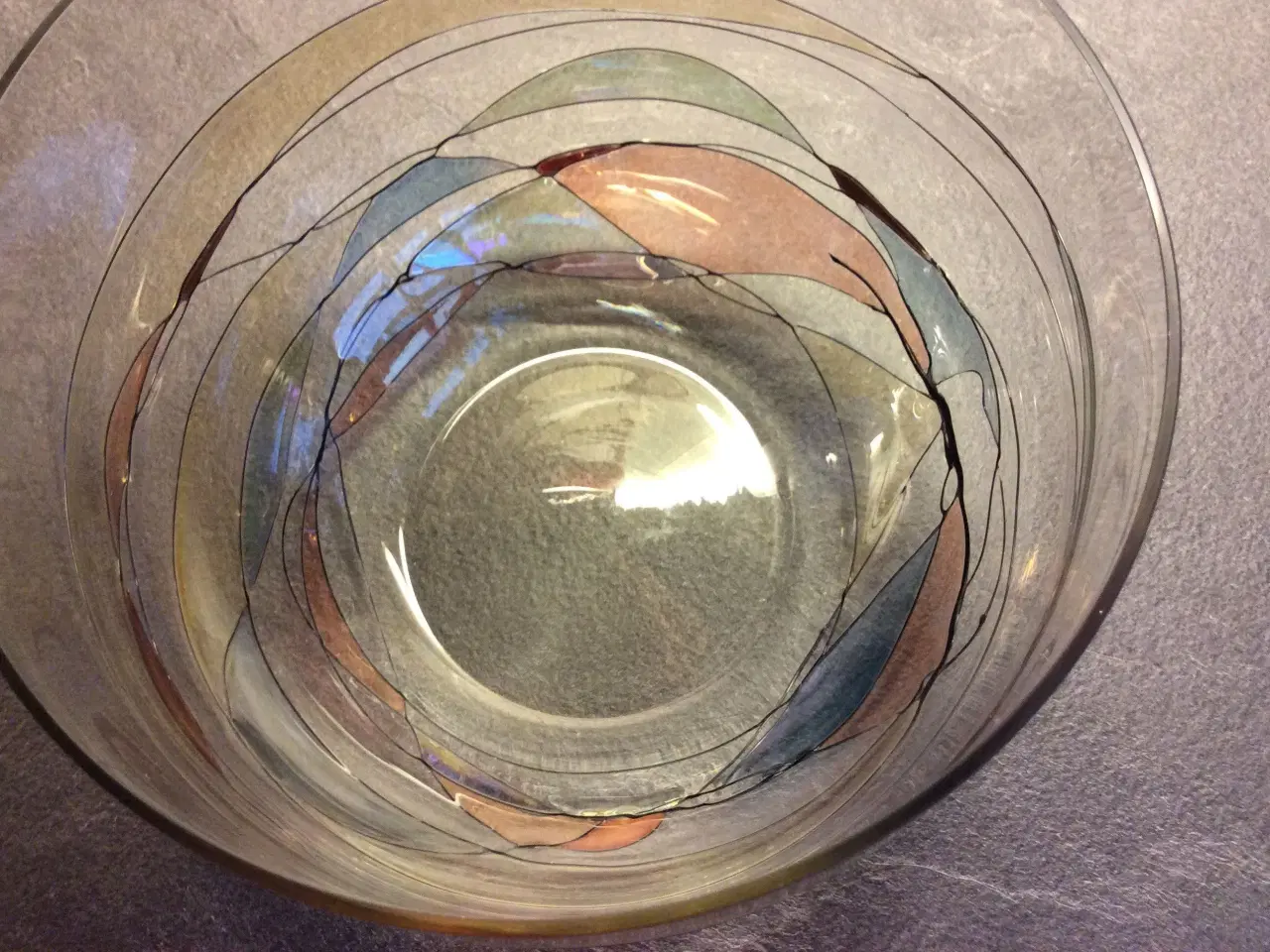 Billede 5 - Yndig glas skål