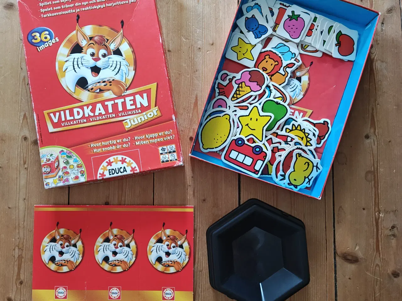 Billede 1 - Vildkatten Junior Brætspil