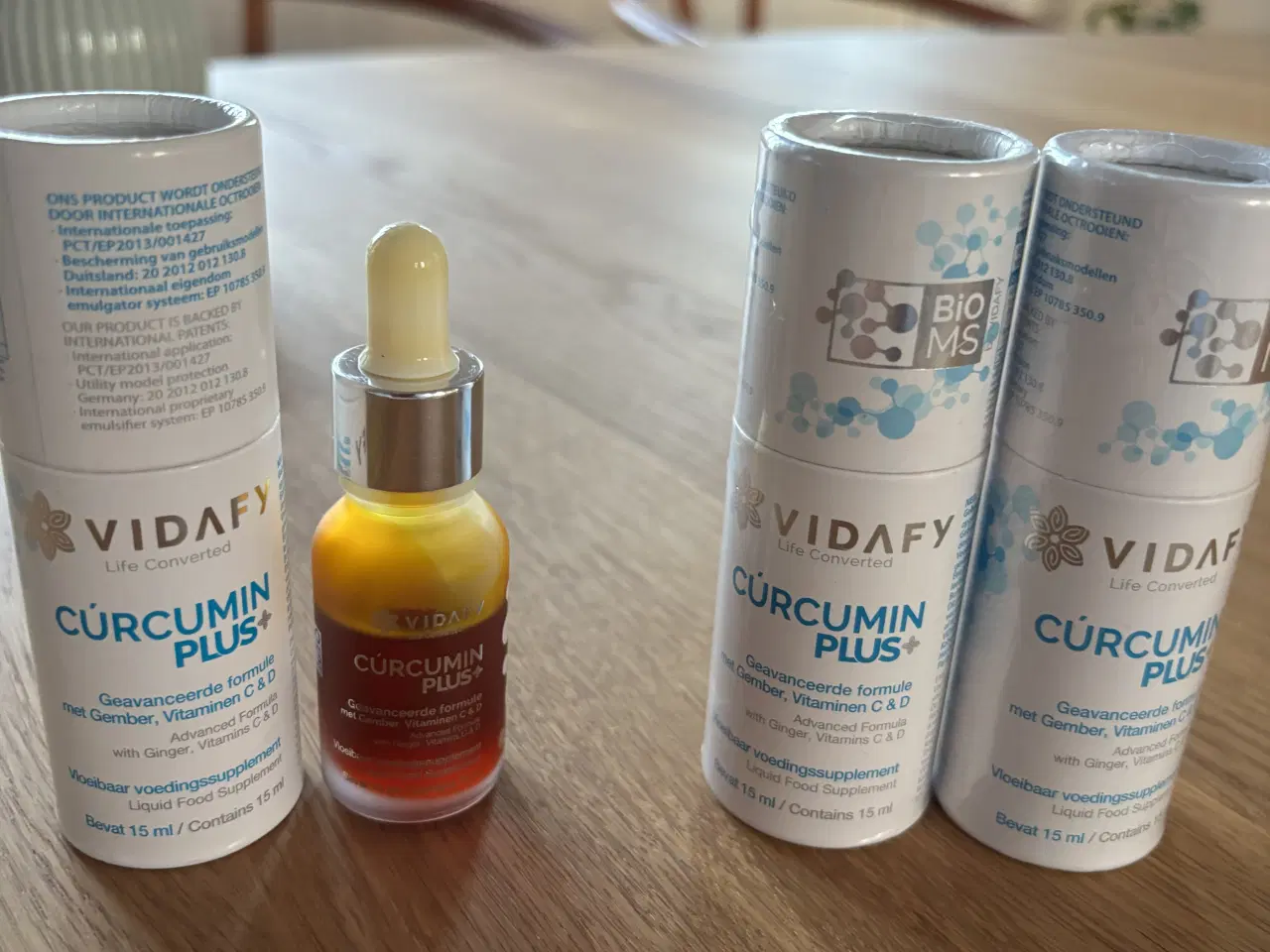Billede 1 - Vidafy curcumindråber