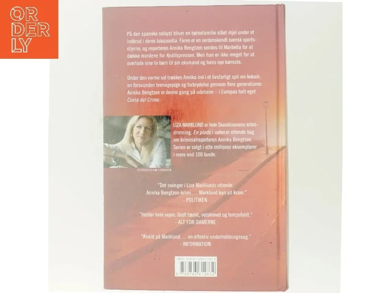Billede 3 - En plads i solen : krimi af Liza Marklund (Bog)