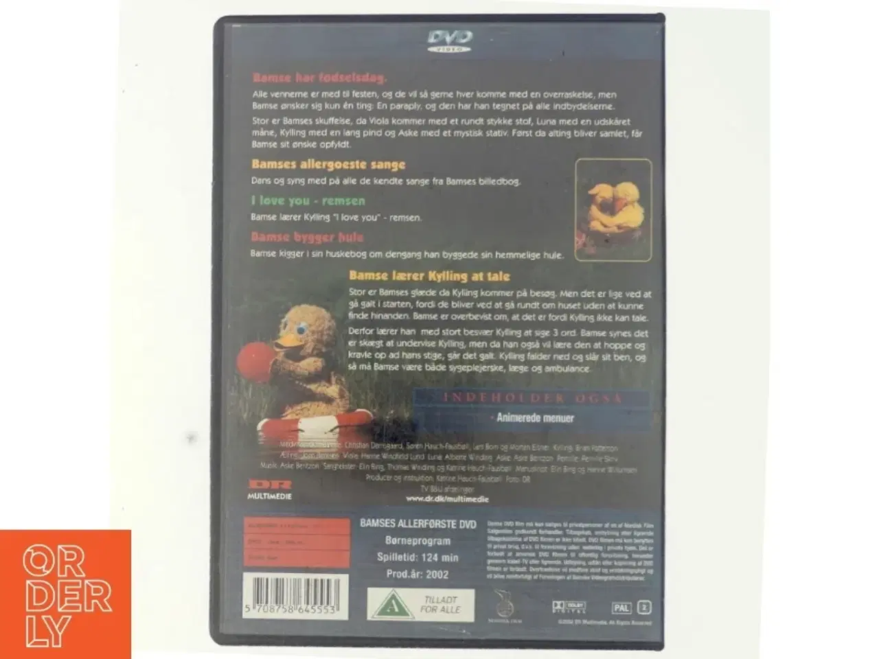 Billede 3 - Bamses billedbog (DVD)