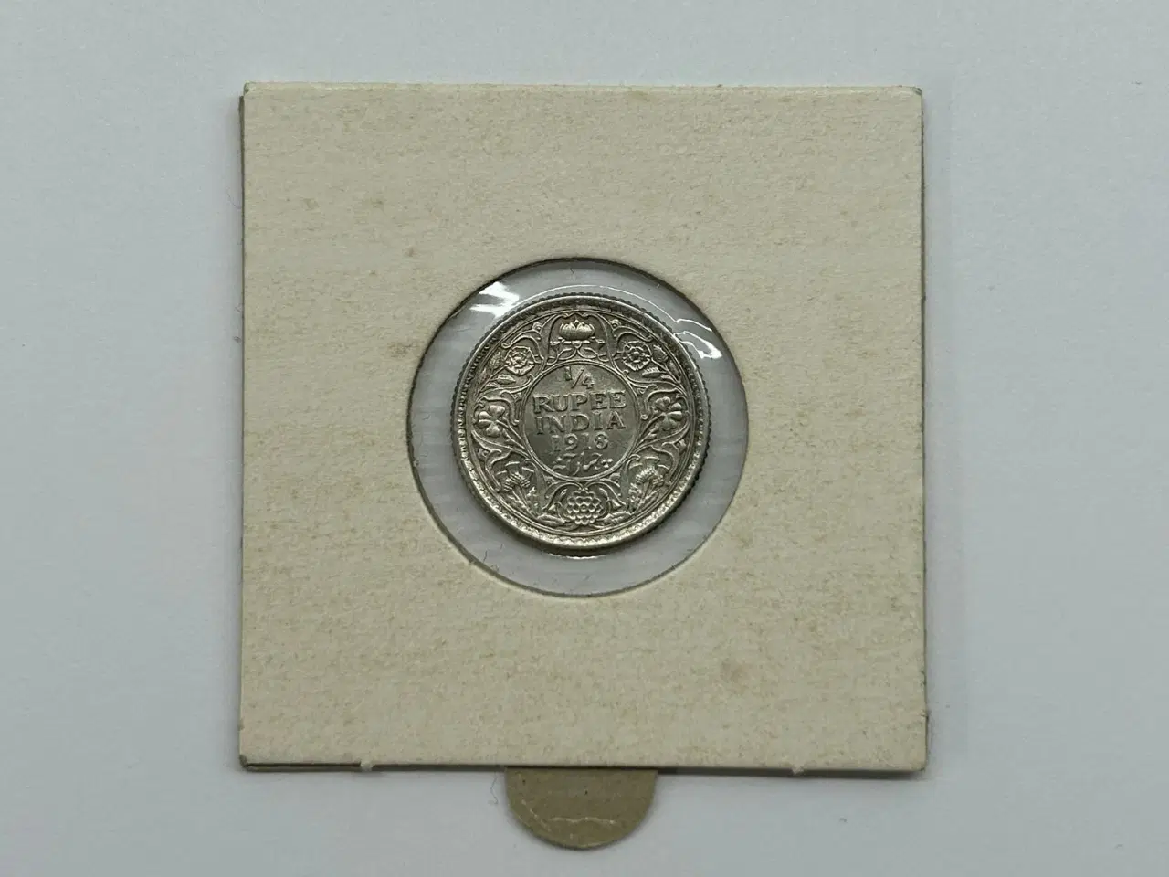 Billede 2 - 1/4 Rupee India 1918