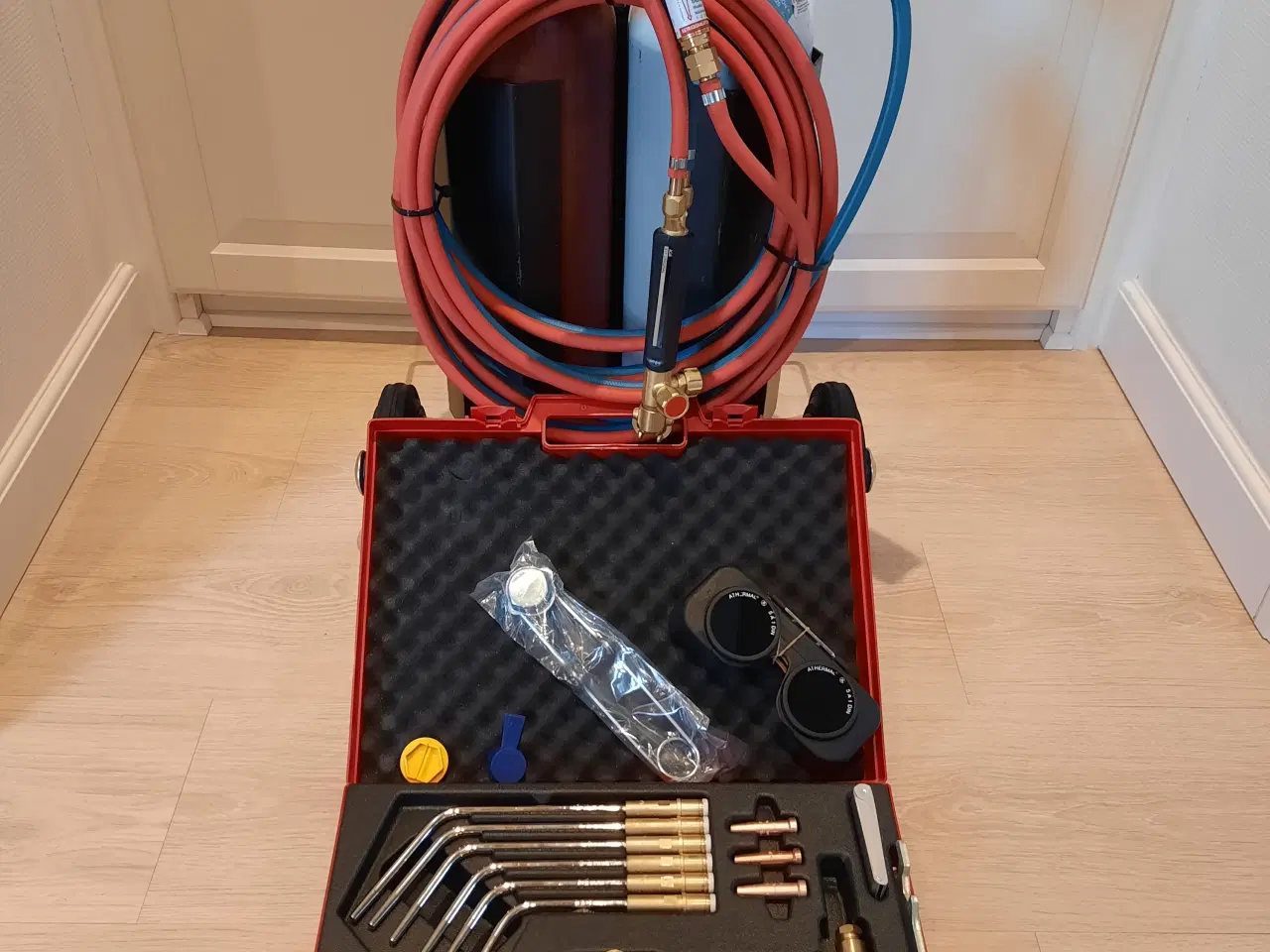 Billede 2 - Gas og ilt sæt / skærebrændersæt . Aga X 11