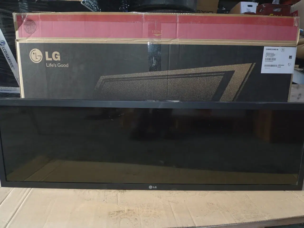 Billede 1 - Prof. Monitor 38" 97x29cm 38WR50MS, HDMI, DVI, USB m.m.