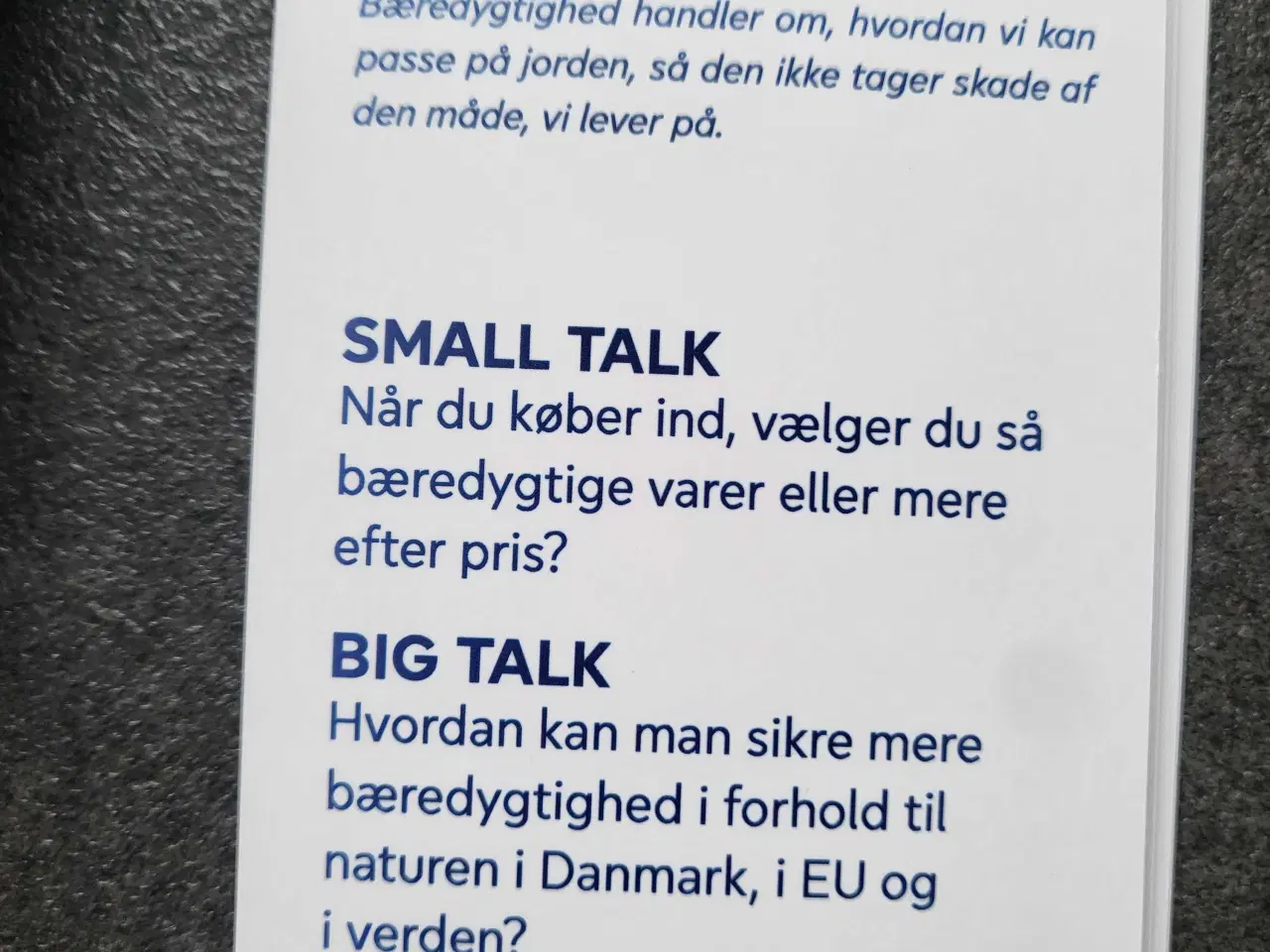 Billede 5 - Samtalekort om politik 