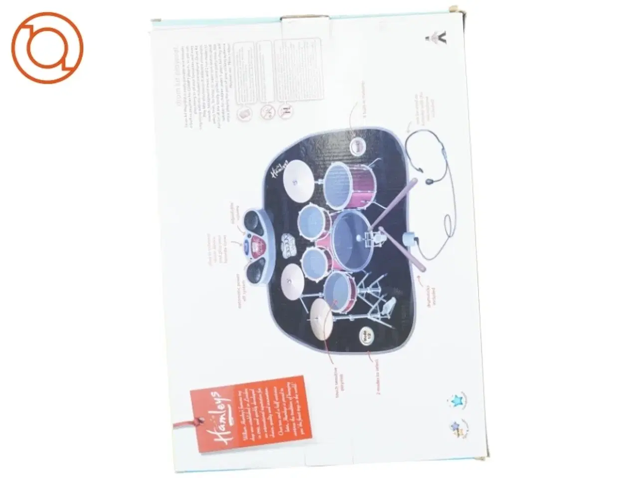 Billede 5 - Drum kit play mat fra Hamleys (str. 47 x 33 x 8 cm)