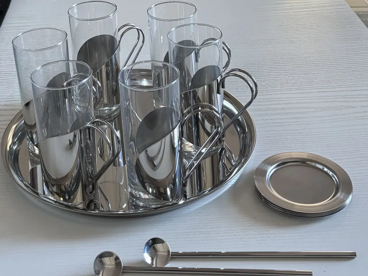 Billede 2 - Irish Coffee sæt fra Menu, Danish Steel House