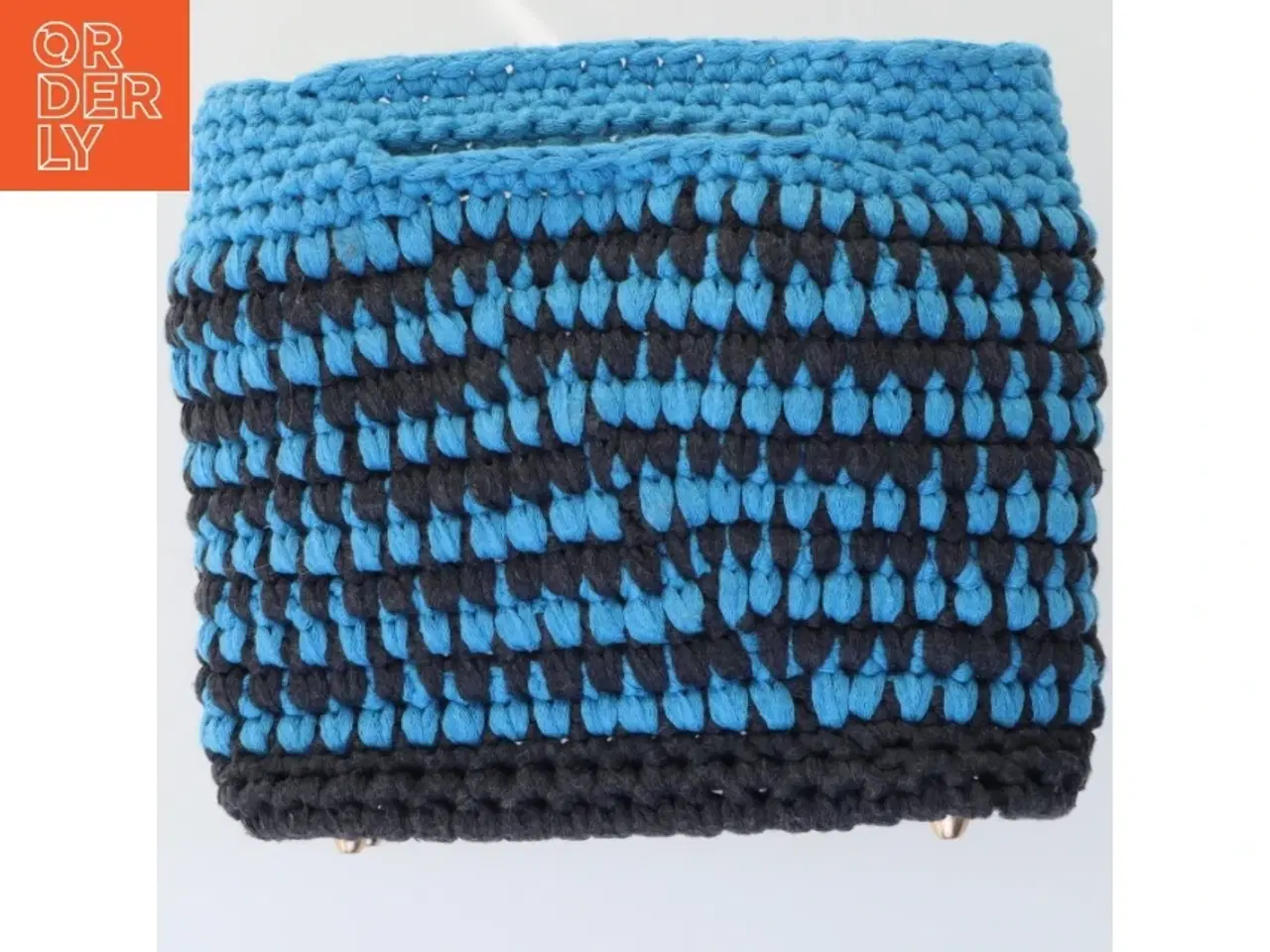 Billede 2 - Hæklet taske (str. 19 x 4 x 16 cm)