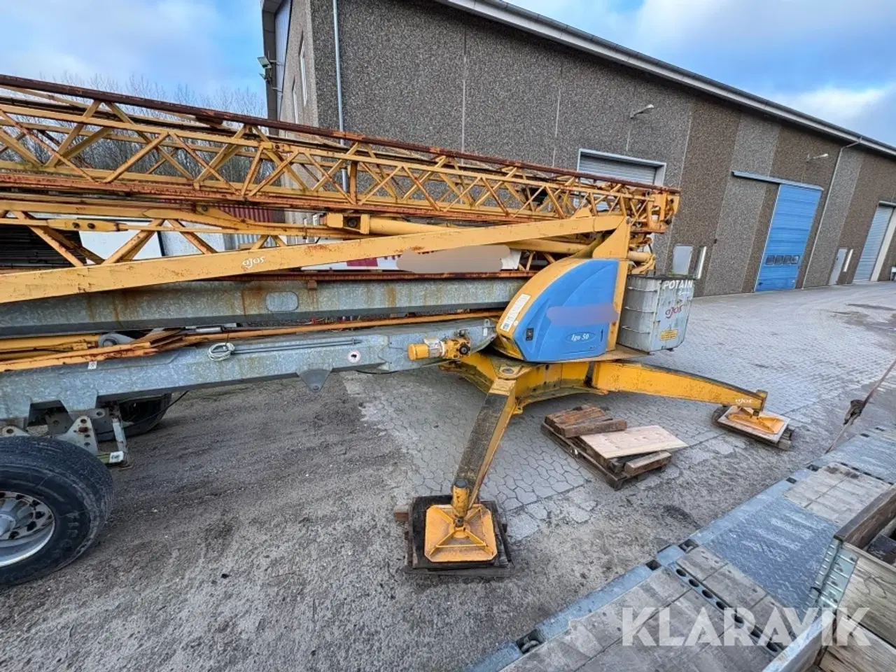 Billede 7 - Semimobilkran Potain Igo 50