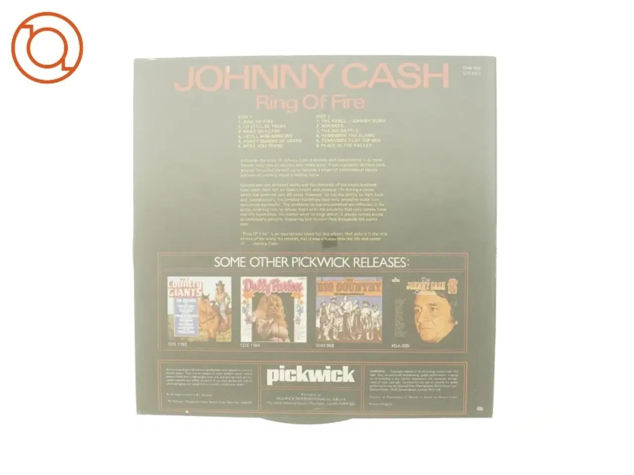 Billede 5 - Johnny Cash Ring of Fire