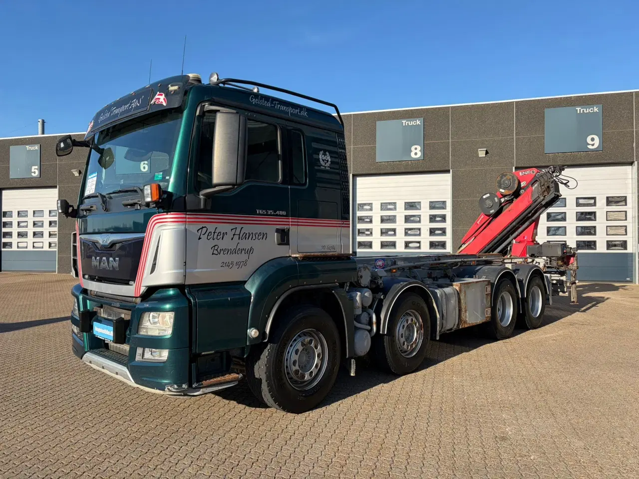 Billede 1 - MAN TGS 35.480 8X4 BL, Hejs-kran