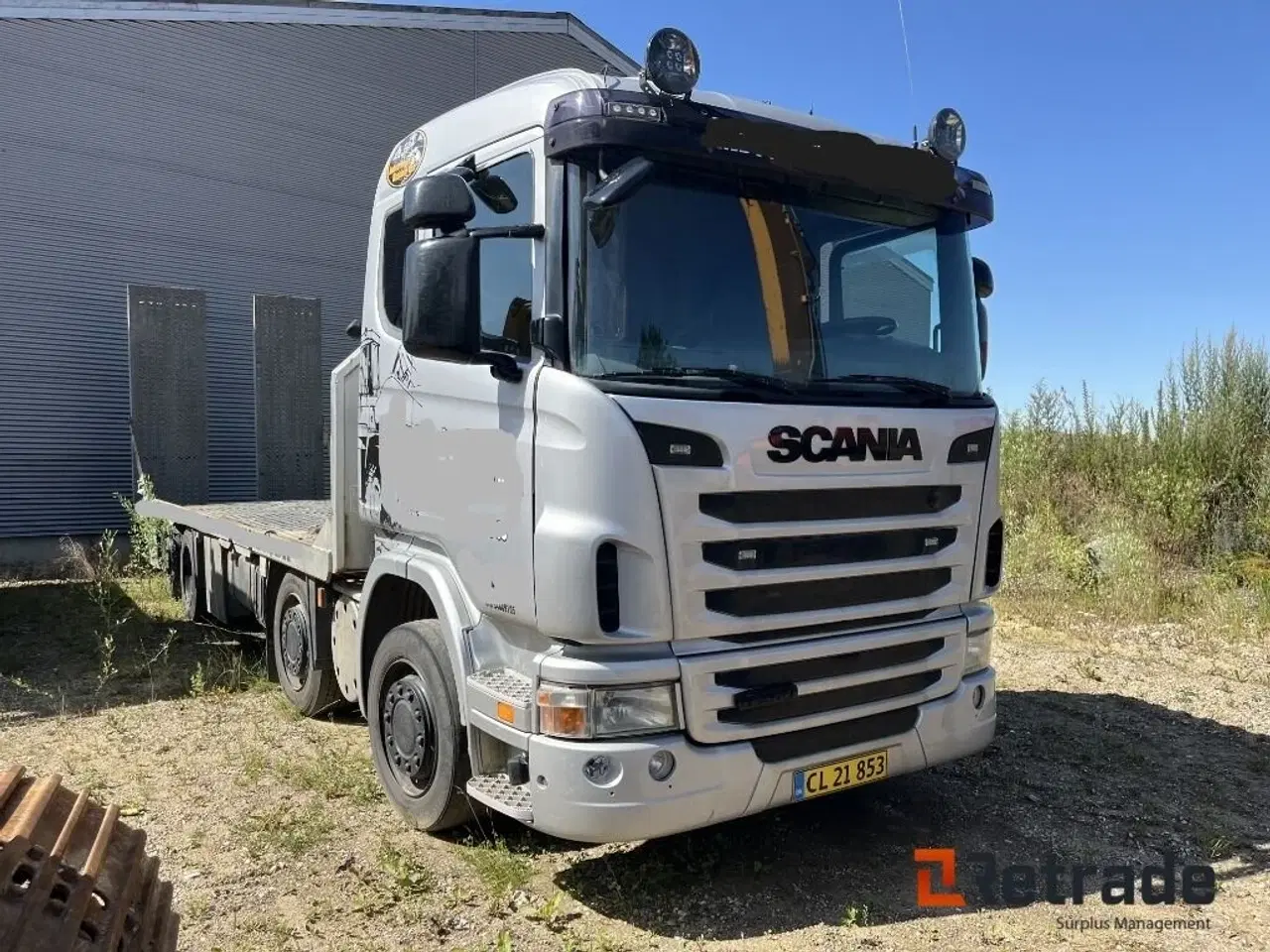 Billede 3 - Scania 8X4 Maskintransporter med Hydrauliske slidsker
