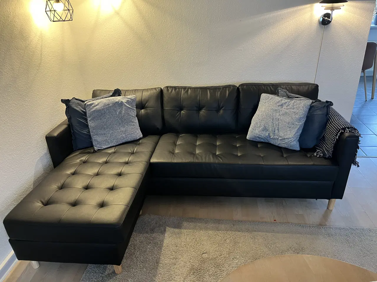 Billede 3 - 3 personers sofa/chaiselong