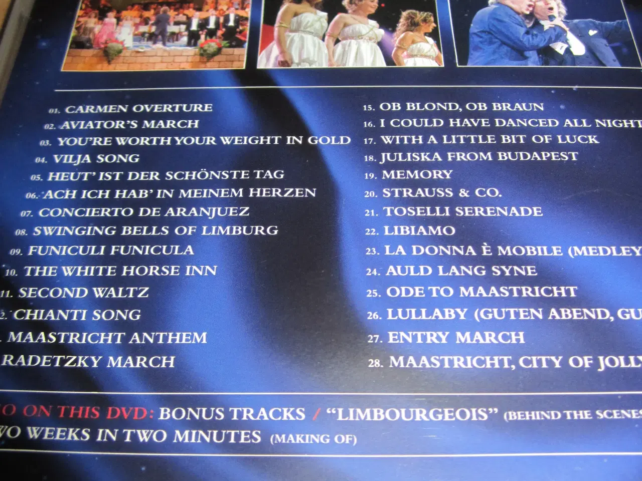 Billede 3 - ANDRE RIEU. SONGS FROM MY HEART.