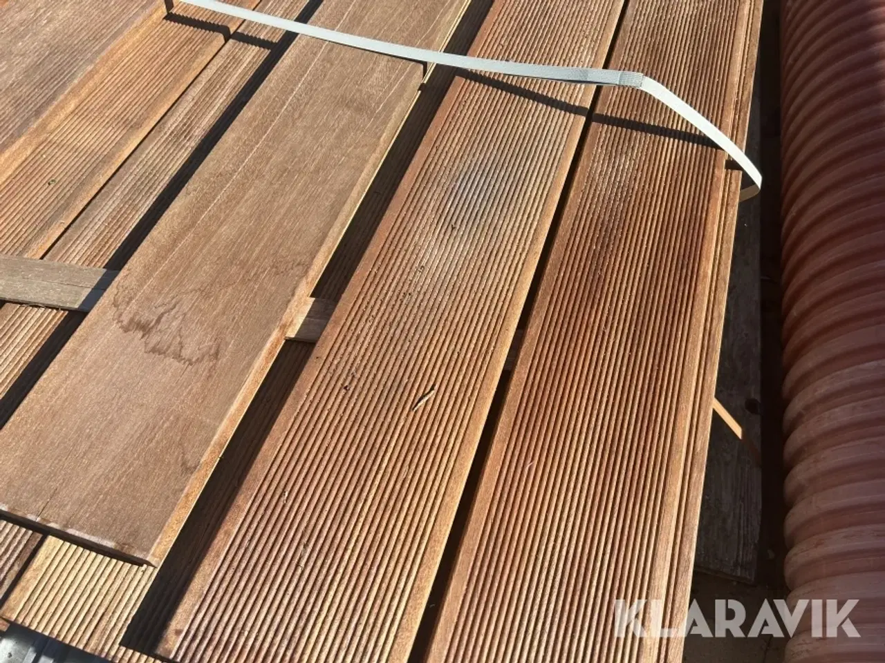 Billede 2 - Terrassebrædder hårdt træ 40 styk