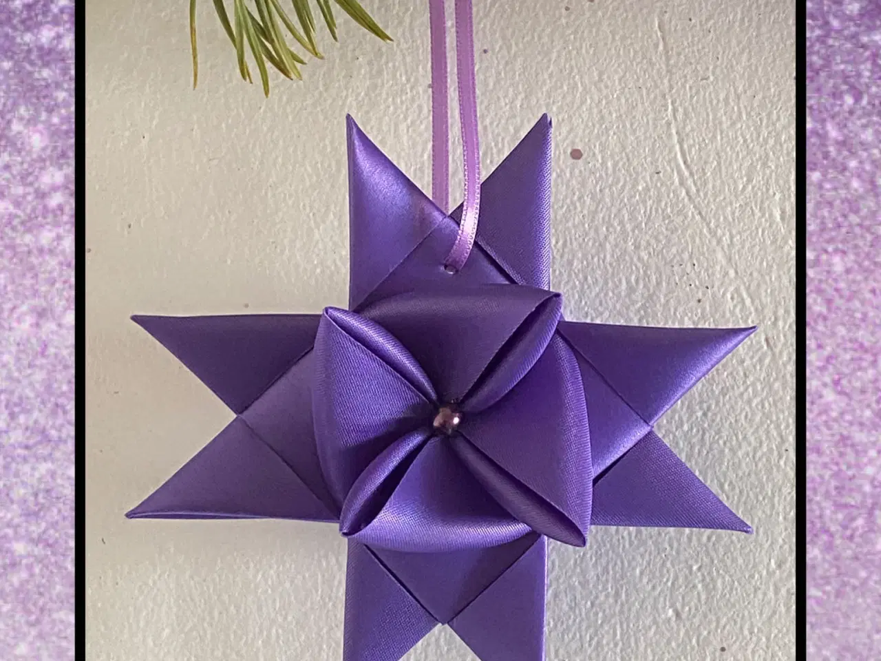 Billede 1 - Lilla og aubergine stjerner