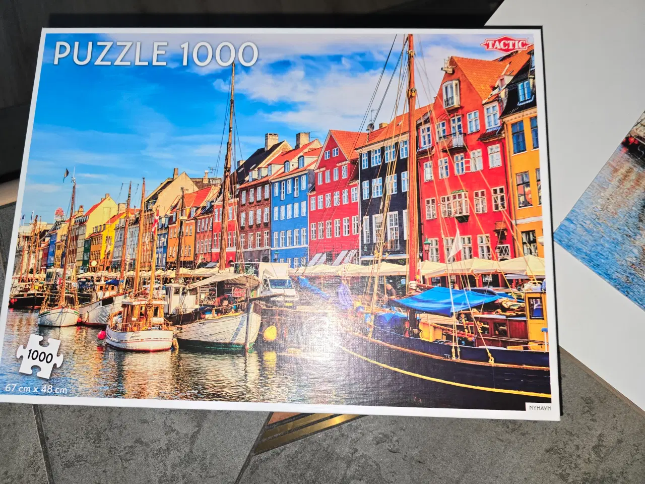 Billede 1 - Puslespil, Nyhavn, 1000 brikker