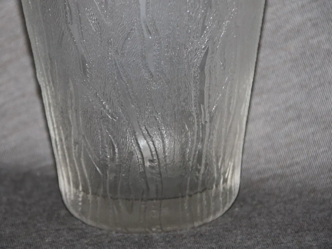 Billede 3 - Glas vase højde 24 cm