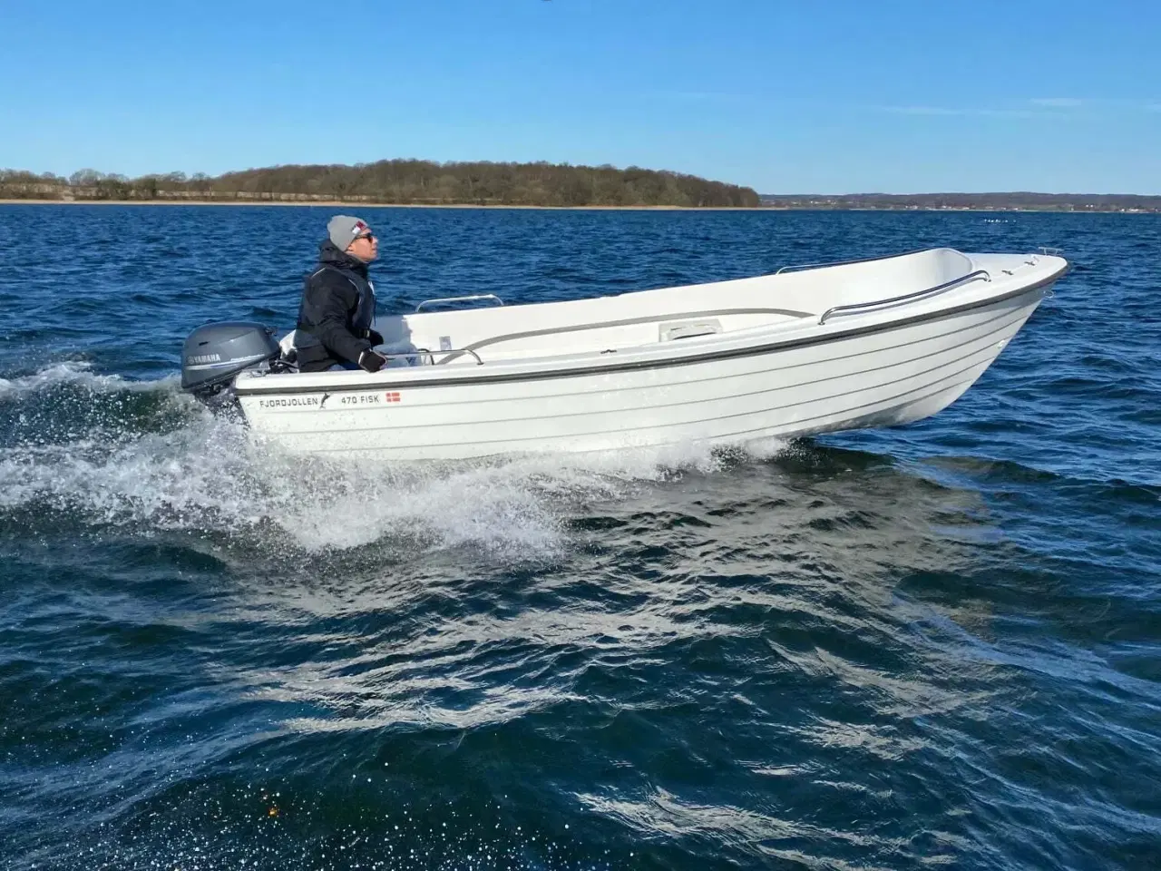 Billede 6 - Fjordjollen 470 Fisk med trailer og motor