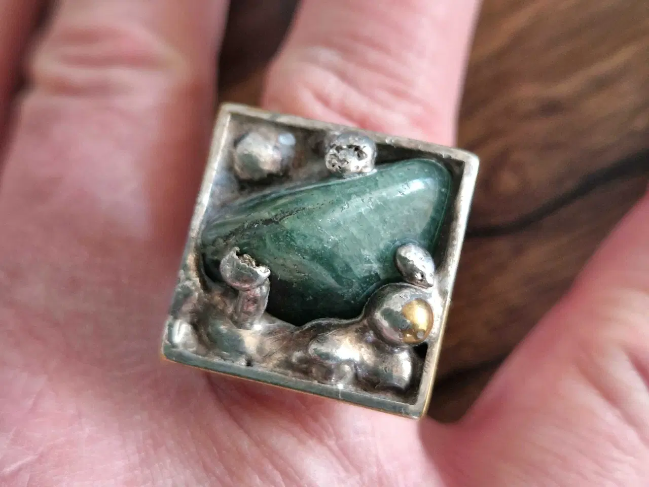 Billede 1 - Dansk unika vintage ring fra 60/70erne 