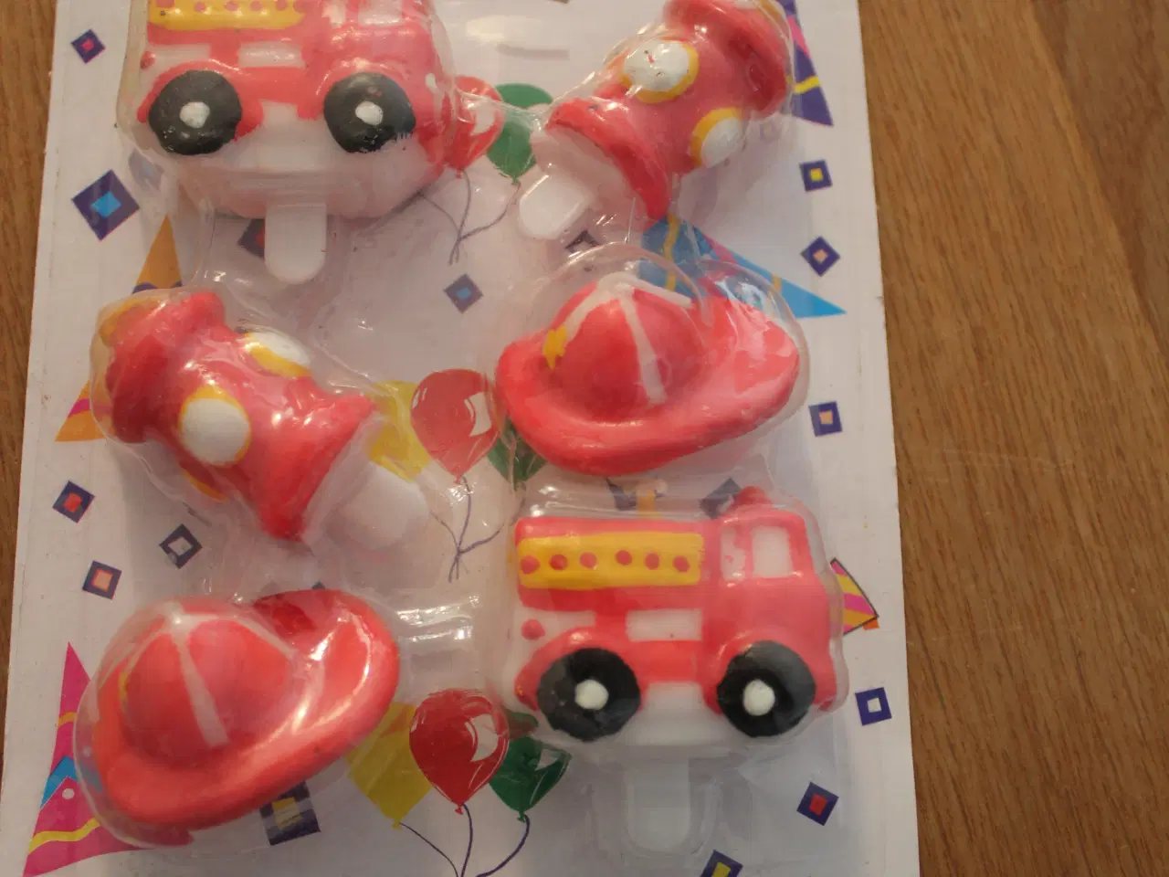Billede 1 - Lagkagelys til de små brandbil glade unger