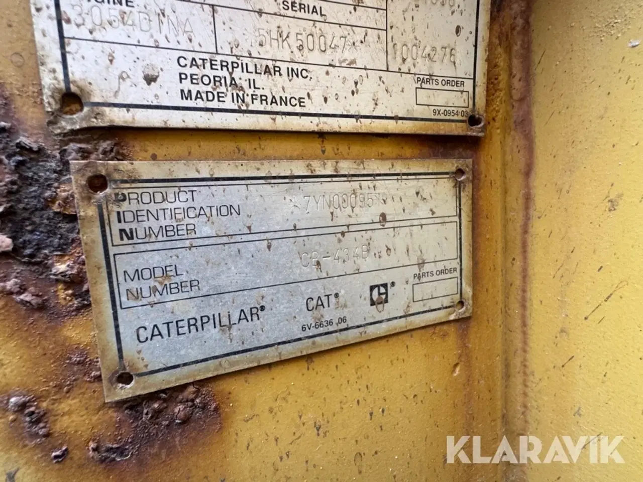 Billede 6 - Vejtromle Caterpillar CB-434B