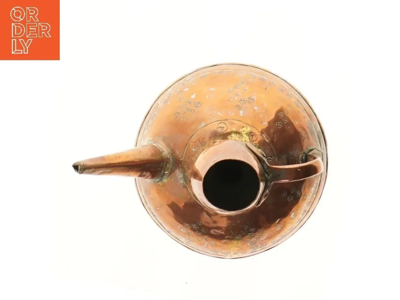 Billede 2 - Gamle kobber vandkande (str. 30 cm)