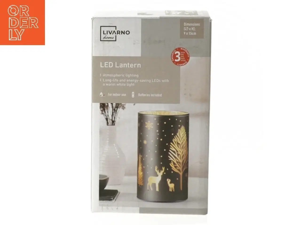 Billede 2 - LED lygte fra Livarno Home (str. Ø 9 cm højde 15 cm)
