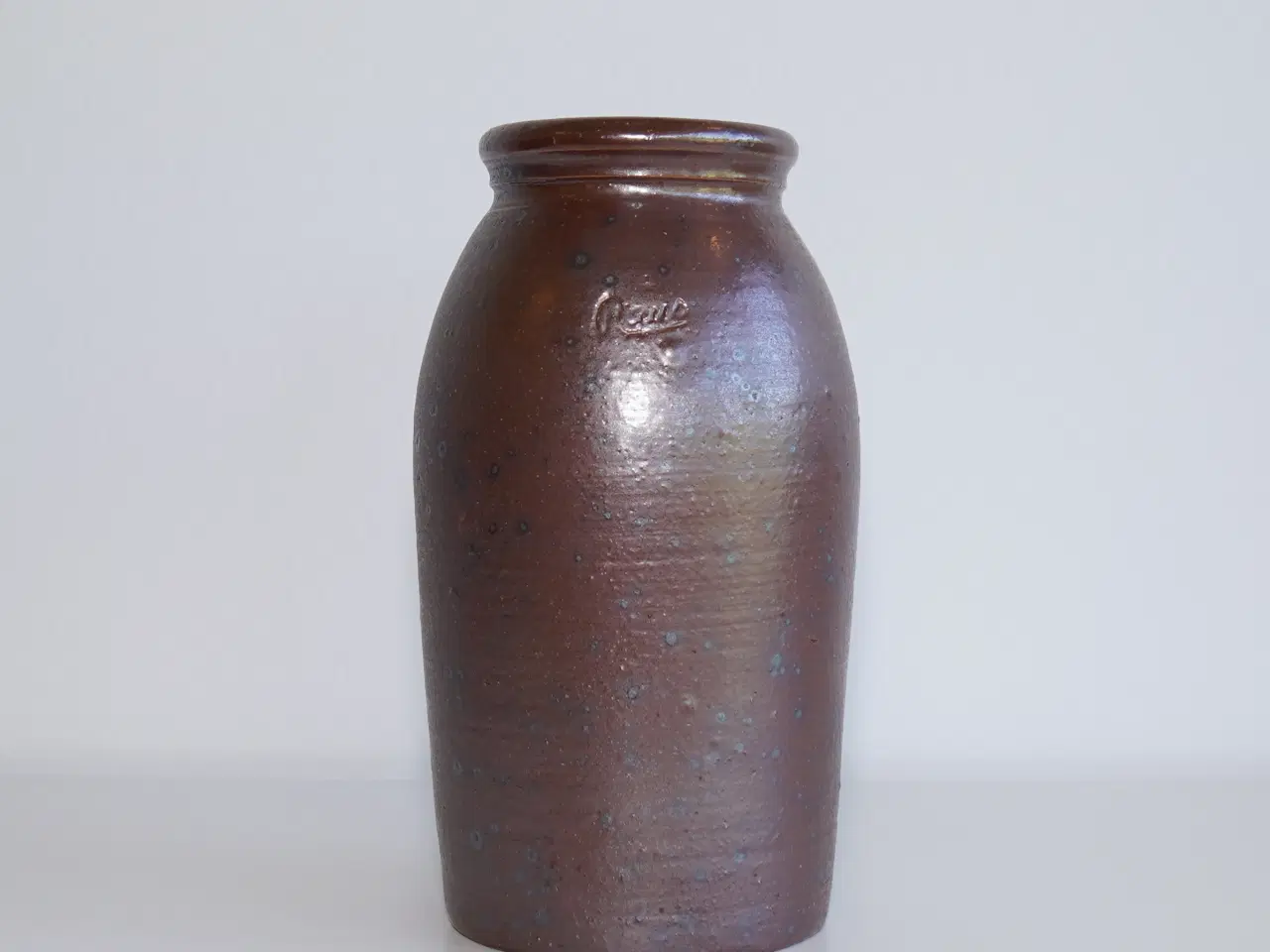 Billede 6 - Vintage vase / krukke i stentøj fra Raus Keramik