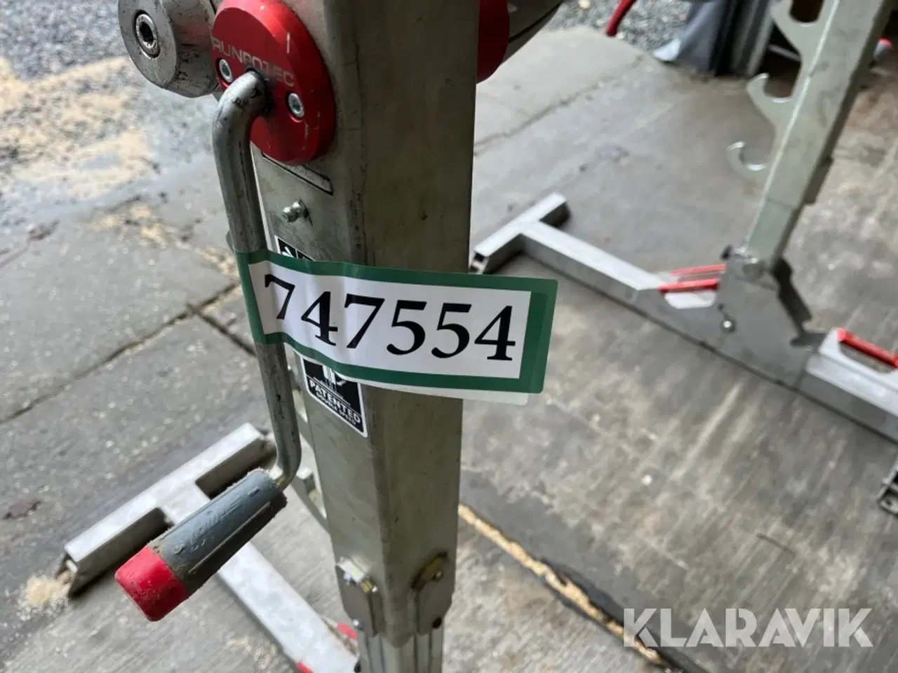 Billede 12 - Kabelafruller stativ Runpotec runpolifter 4500