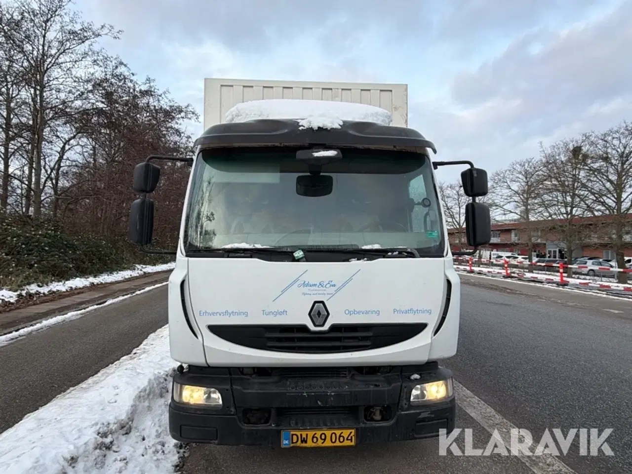 Billede 11 - Lastbil Renault Midlum med lift og skiftelads container