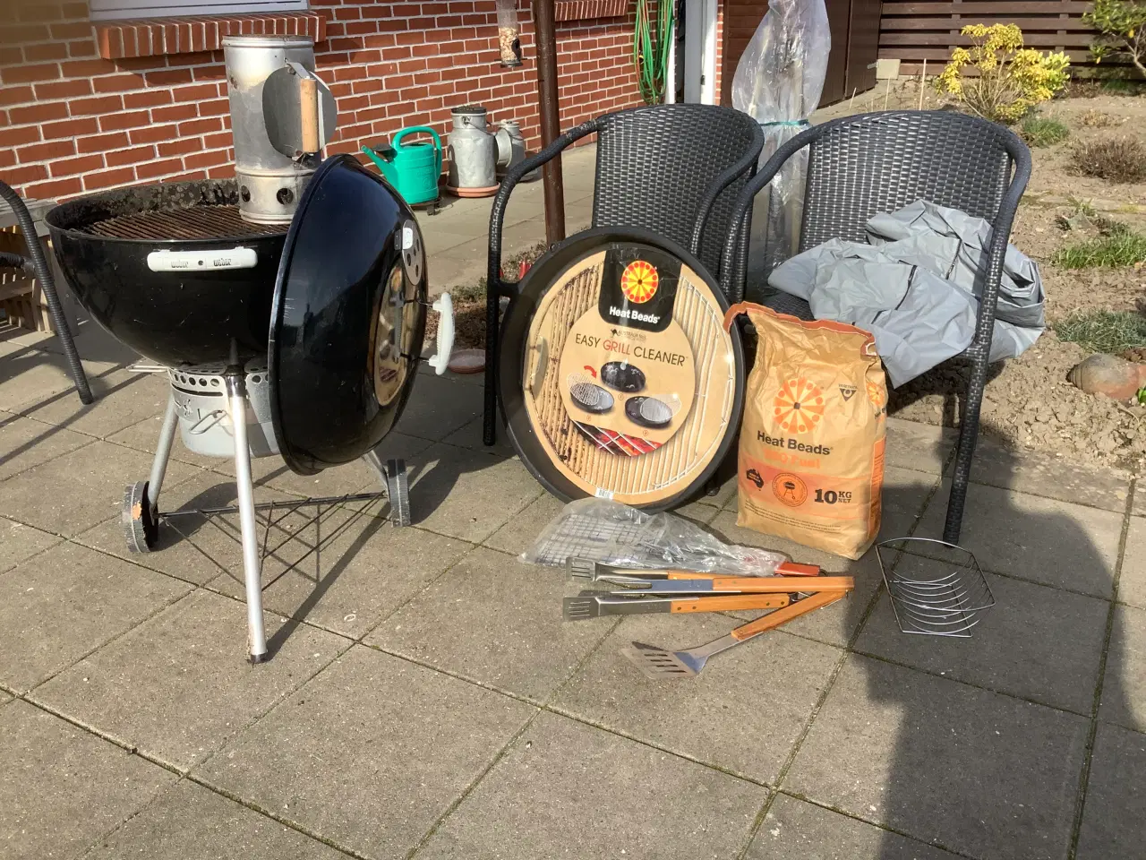 Billede 8 - Weber kul grill - 57 cm med tilbehør