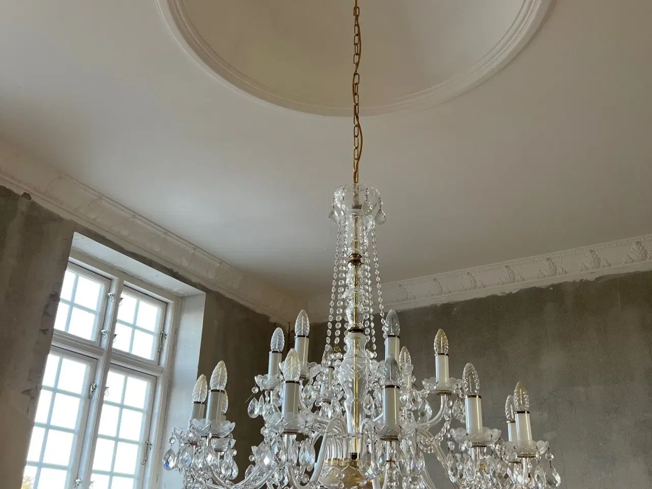 Billede 2 - 12-armet prisme lysekrone