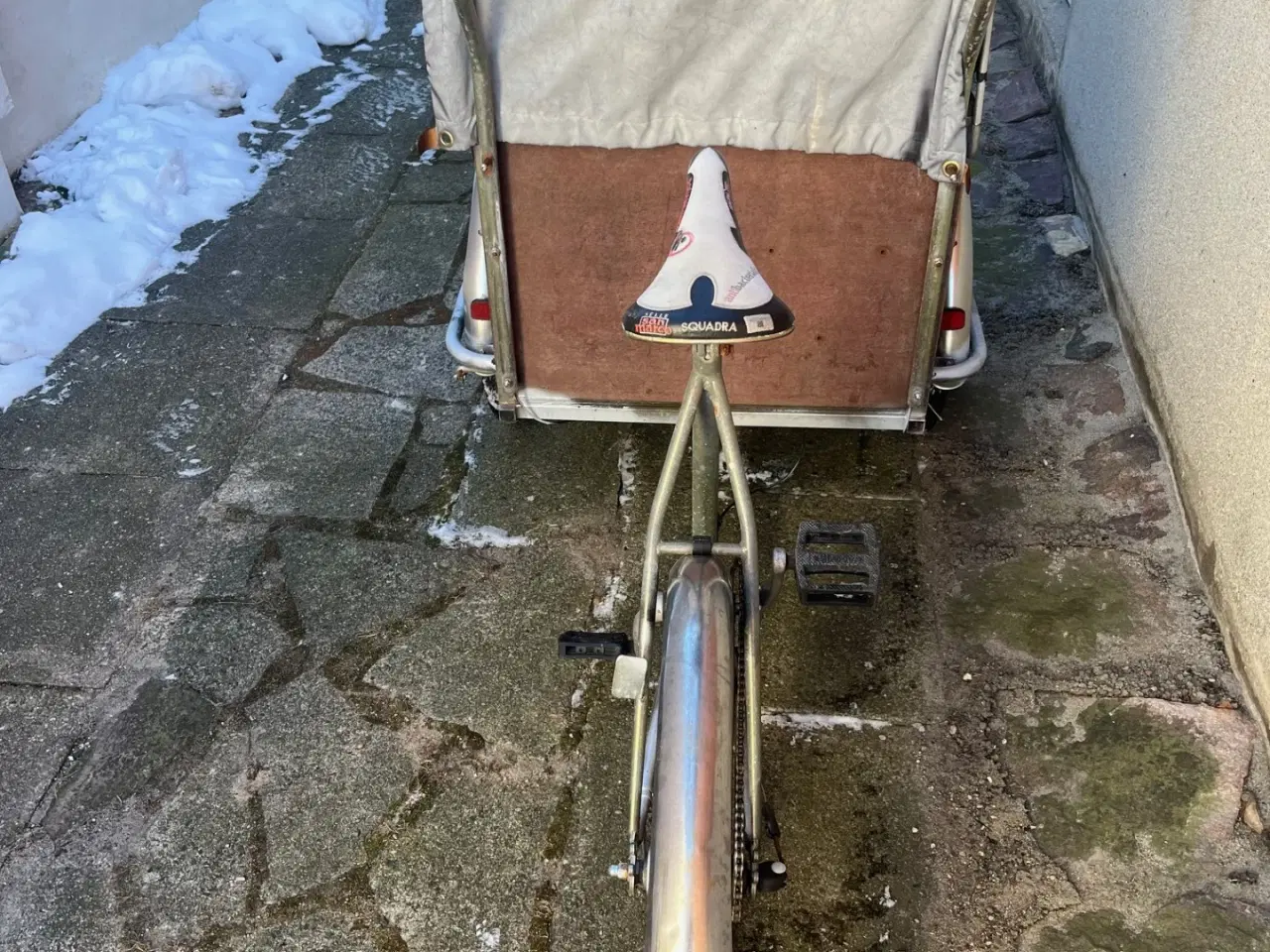 Billede 3 - Ladcykel Christiania med regncover