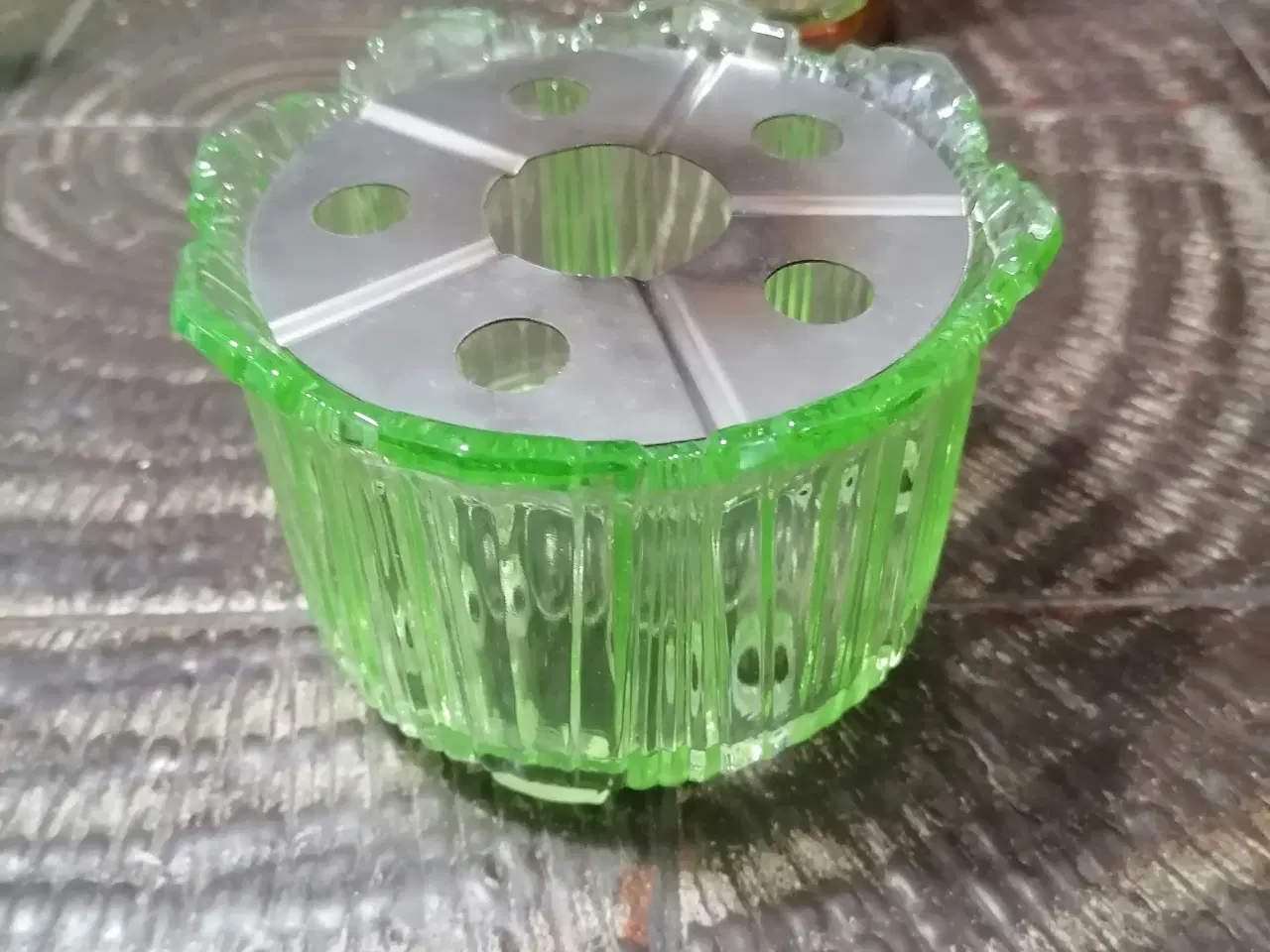 Billede 1 - Fyrfad Tevarmer Uran Holmegaard