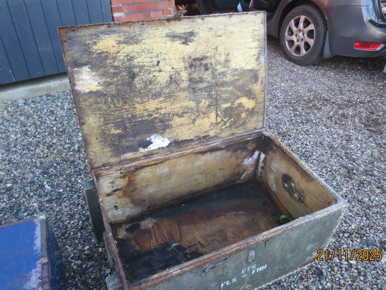 Billede 5 - 3 stk Forskellige Retro Transportkasser