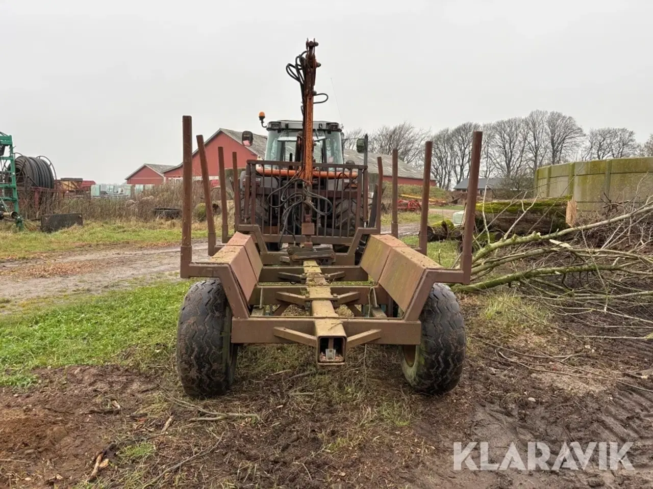 Billede 4 - Skovtrailer med kran