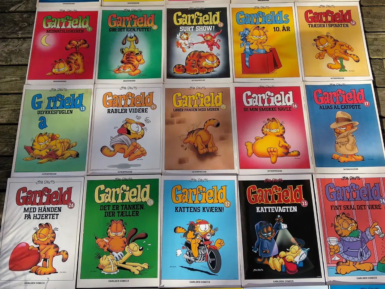 Billede 2 - 34 Stk. Garfield