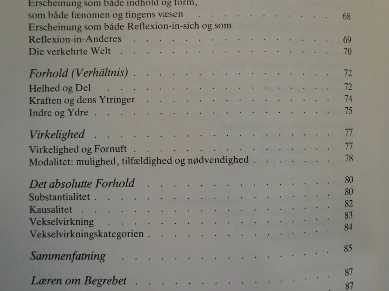 Billede 3 - hegels logik, af justus hartnack, emne: filosofi