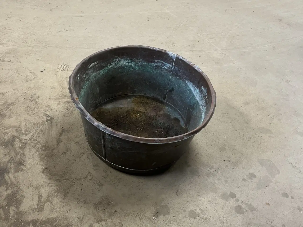 Billede 1 - Kobber balje