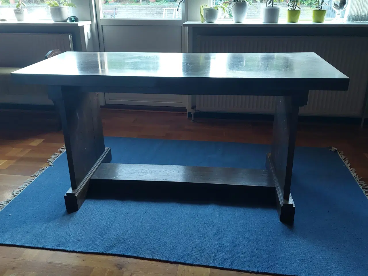 Billede 1 - plankebord i massiv egetræ