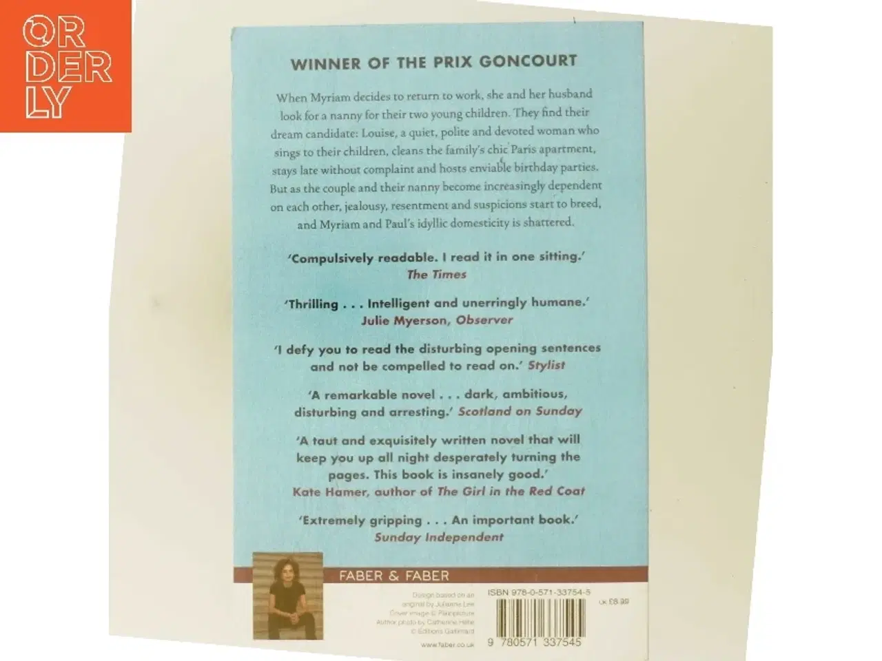 Billede 3 - Lullaby af Leïla Slimani (Bog)