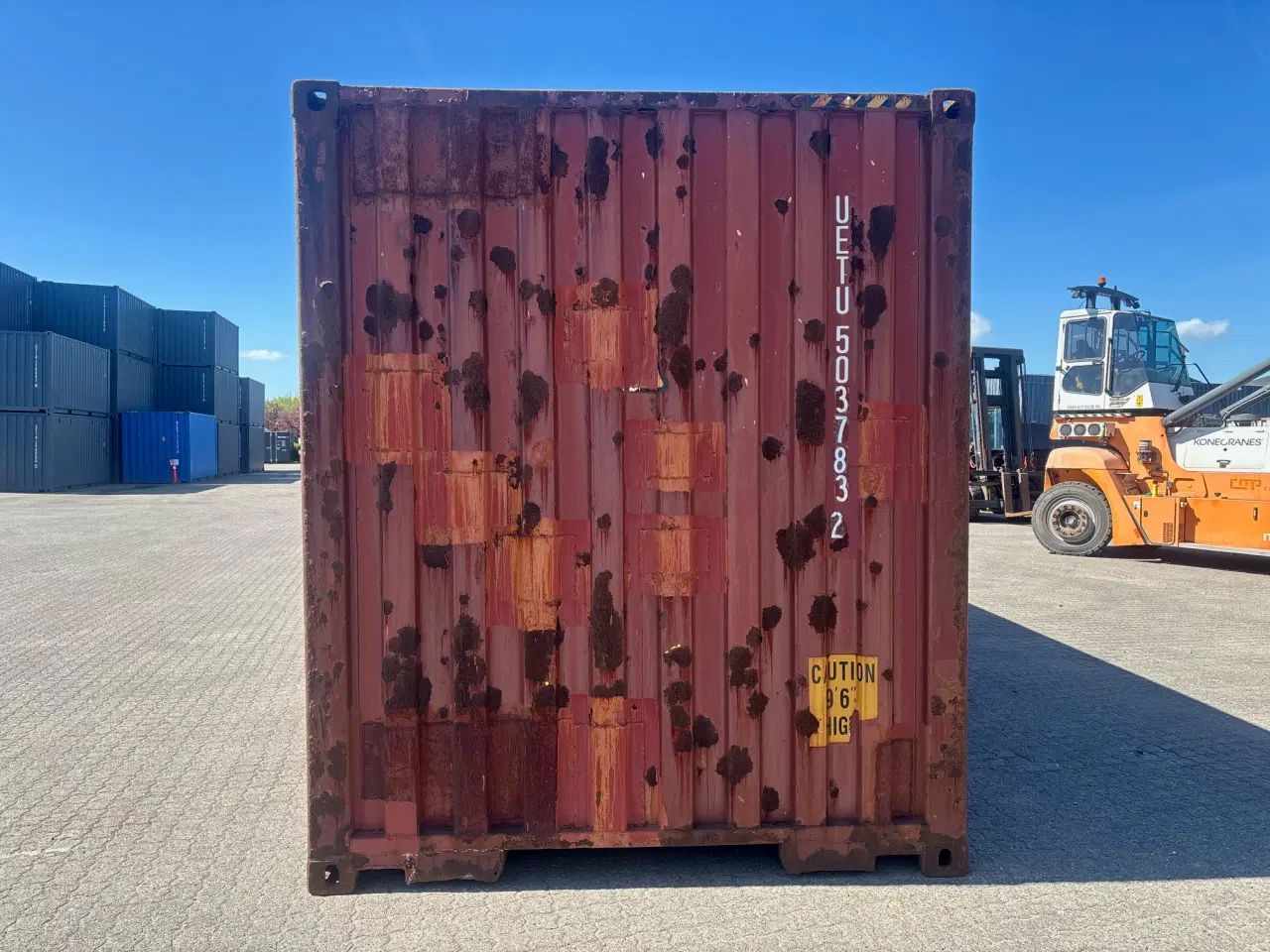 Billede 4 - Brugt 40 fods HC container - ID: UETU 503783-2