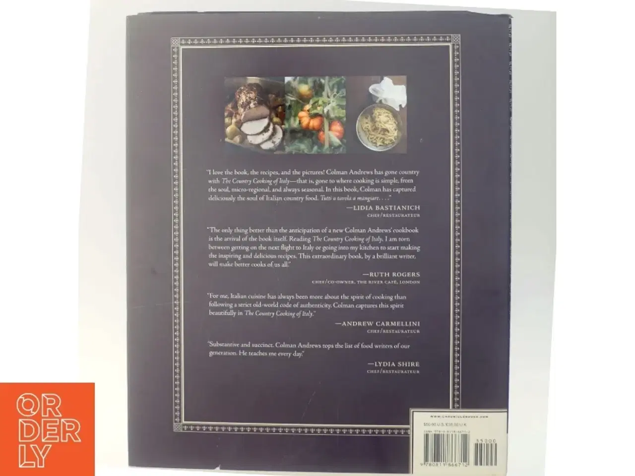 Billede 3 - The Country Cooking of Italy af Colman Andrews (Bog)